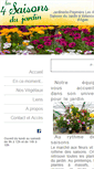 Mobile Screenshot of jardinerie-valence.com